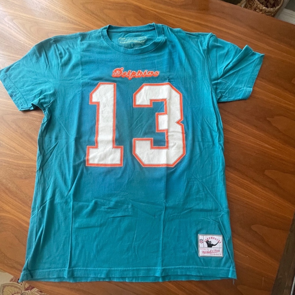 Mitchell & Ness Miami Dolphins Dan Marino #13 Tee Men's Large
